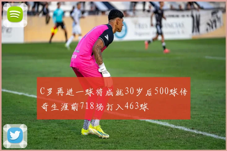 C罗再进一球将成就30岁后500球传奇生涯前718场打入463球